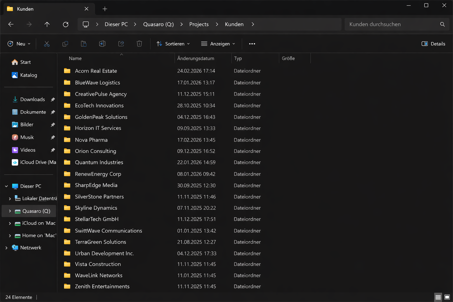 Sensible Daten schützen: Screenshot