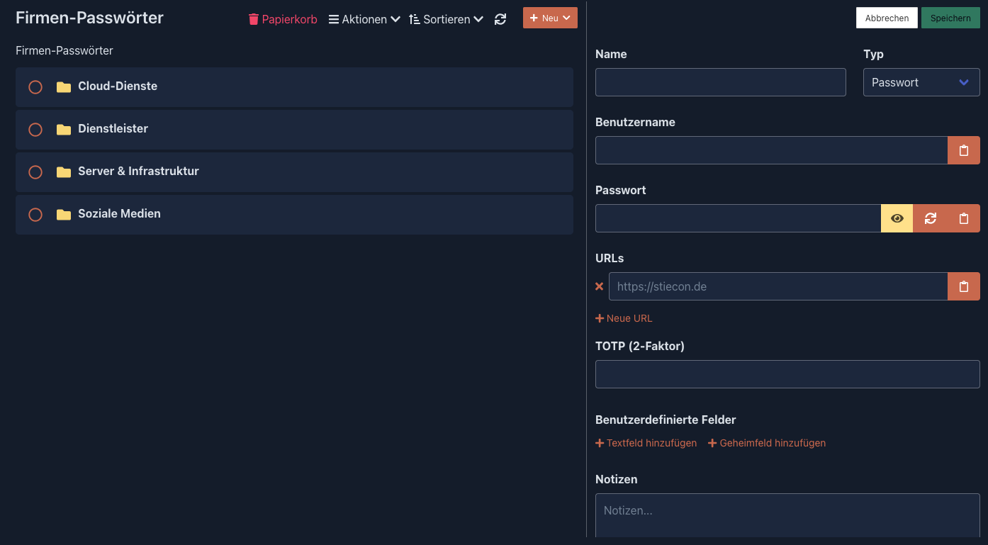 Eintrag: Screenshot